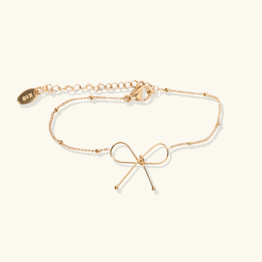 Dainty Bow Bracelet